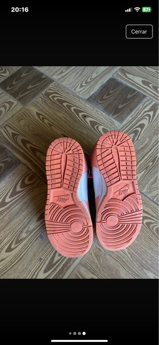 Nike Dunk High Coral