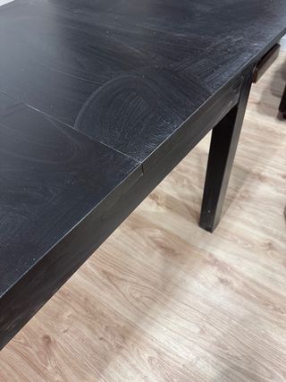 Mesa extensible Ikea Bjursta wengue