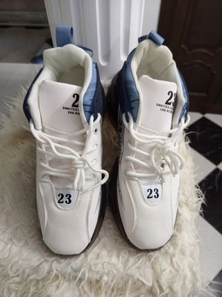 Zapatillas Blancas Hombre Talla 42