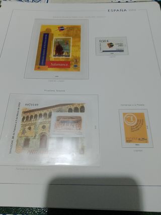 Hojas Unifil 2002 Sellos España