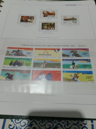 Hojas Unifil 2002 Sellos España