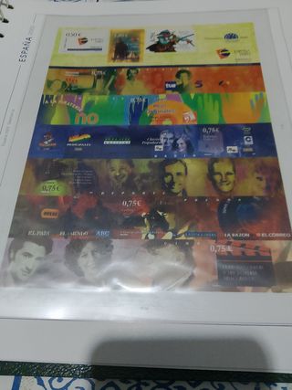 Hojas Unifil 2002 Sellos España