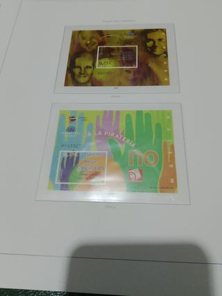 Hojas Unifil 2002 Sellos España