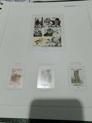 Hojas Unifil 2002 Sellos España