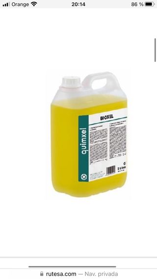 Bioxel Quimxel Detergente Industrial 5L