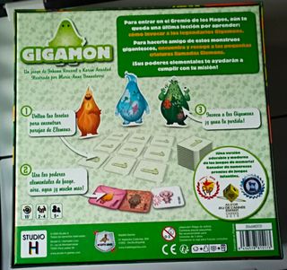 Juego de mesa Gigamon