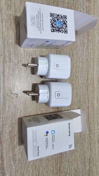 2 Enchufes Inteligentes Wi-Fi 2.4GHz