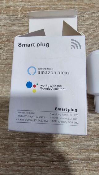 2 Enchufes Inteligentes Wi-Fi 2.4GHz