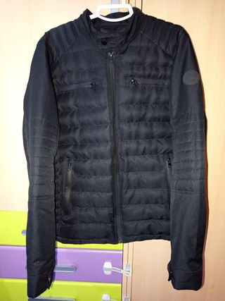 Chaqueta acolchada negra Talla M
