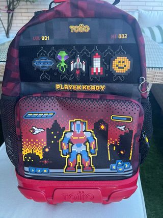 Mochila Totto Digibot Nueva. Tamaño M