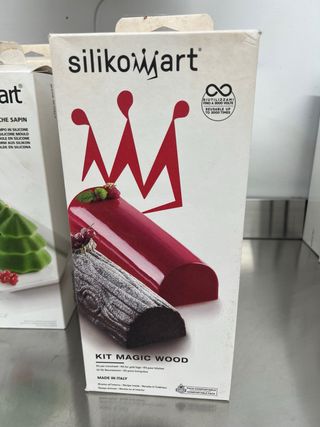 Molde para pasteles Silikomart Magic Wood