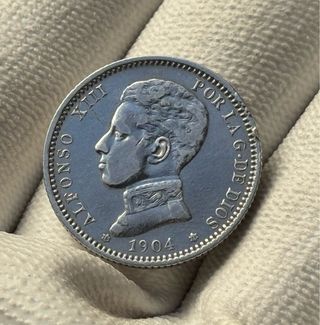 1 Peseta Alfonso XIII 1904