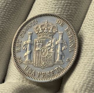 1 Peseta Alfonso XIII 1904