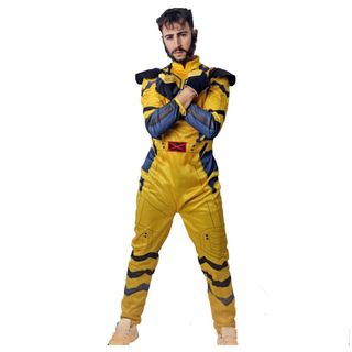 Disfraz Hombre Lobo Mono Enterizo Adulto Talla S/M