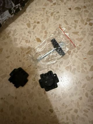 Zapatos con ruedas para niñas negros y rosas