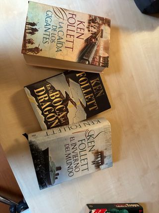 tres libros ken follet