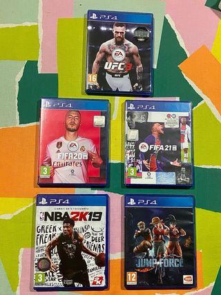 Pack de videojuegos PS4