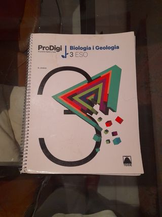 Quadern ProDigi. Biologia i Geologia 3 ESO