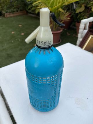 Sifón vintage El Gallo Madrid
