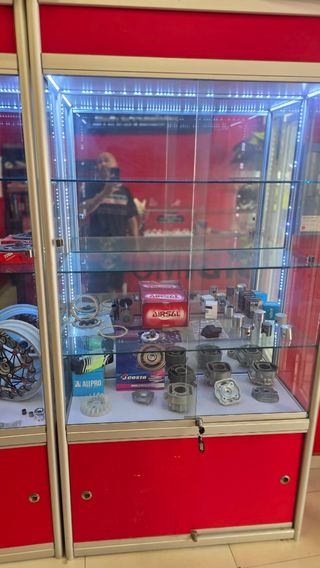 Vitrinas exposición 