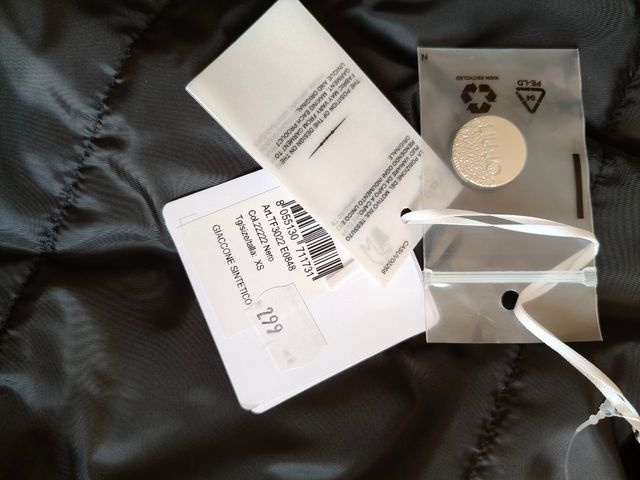 Liu Jo Cappotto Pelliccia Nero Donna