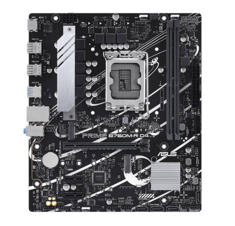 Placa Base Asus PRIME B760M-R D4#706ZE6