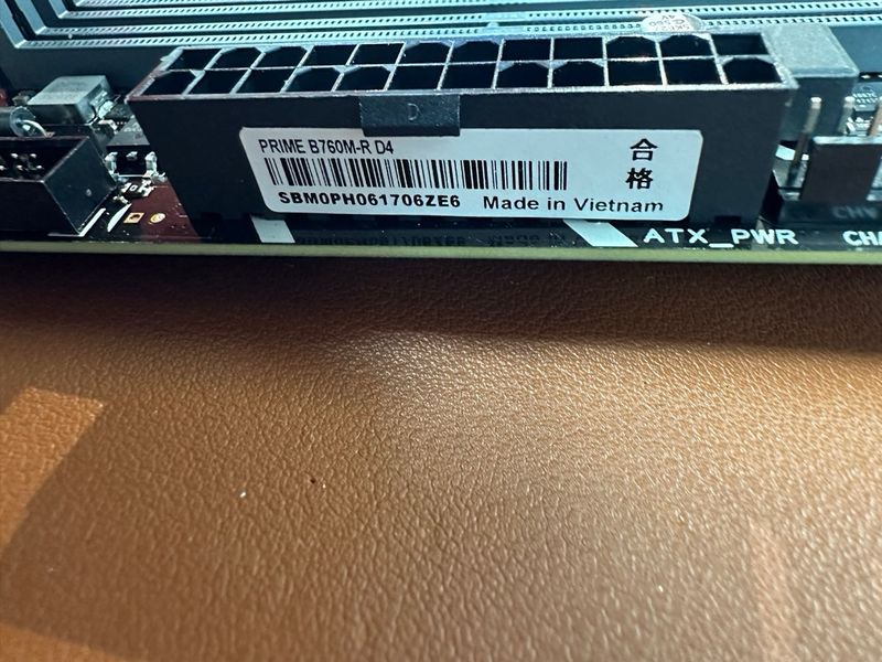 Placa Base Asus PRIME B760M-R D4#706ZE6 afbeelding 6