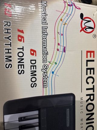 Teclado Electrónico Musical Workstation 61 Teclas