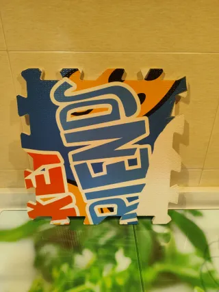 Alfombras puzzle de juego para bebe