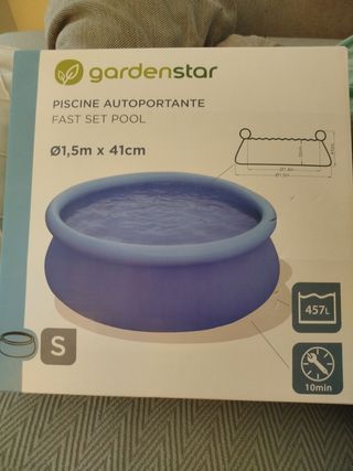 Piscina Hinchable Gardenstar Ø1,5m x 41cm