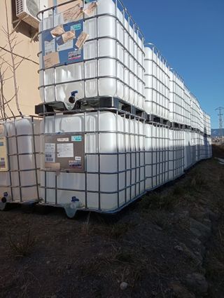 Depósito 1000L IBC Contenedor Agua