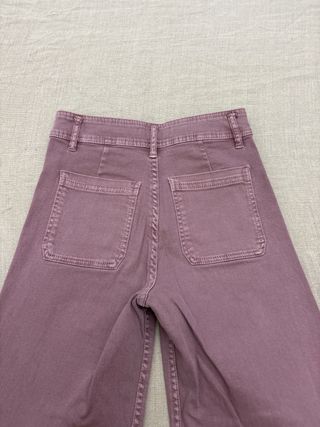 Pantalón Zara Talla 13-14 Morado