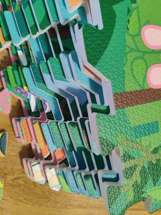 Alfombra puzzle de juego para bebe