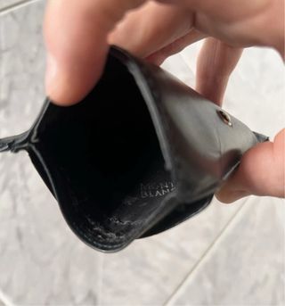 portafogli Montblanc nero uomo portacarte slim