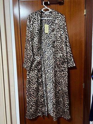 Kimono Leopardo Talla Única