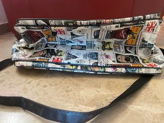 Bolso de viaje estampado Sellos Británicos