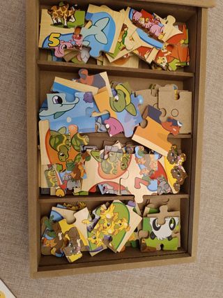 Puzzles de Madera 4 en 1