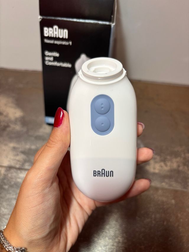 Aspirador Nasal Braun Eléctrico