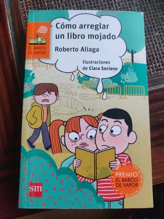 Cómo arreglar un libro mojado