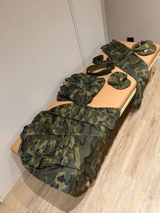 Lote Ropa Militar Camuflaje