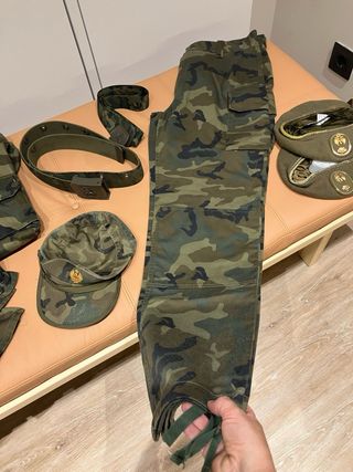 Lote Ropa Militar Camuflaje