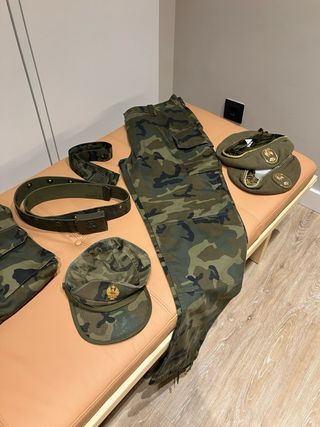 Lote Ropa Militar Camuflaje
