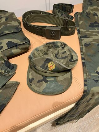 Lote Ropa Militar Camuflaje