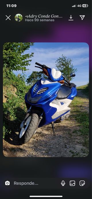Yamaha Aerox 49cc
13500 kms