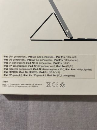 Teclado smart Keyboard para iPad