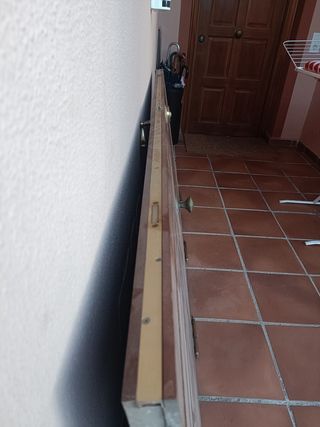 Puerta blindada madera