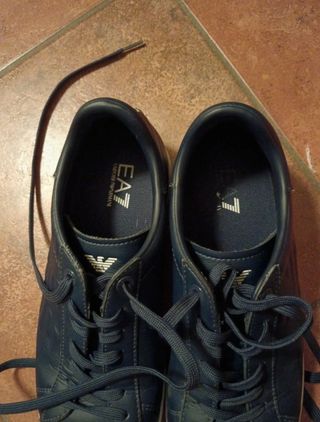 Scarpe blu Armani