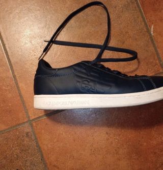 Scarpe blu Armani