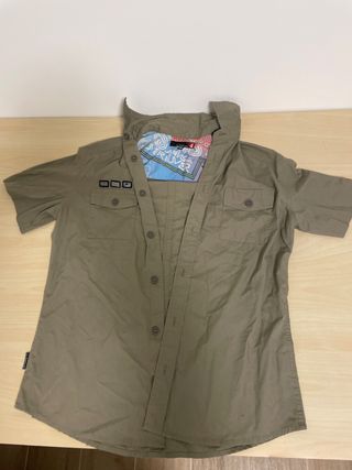 Camisa Quiksilver Verde Talla S