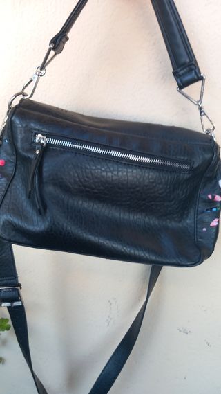 Bolso Desigual Negro Multicolor